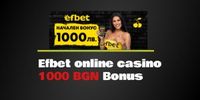 Efbet Bonus - 67760 селекции